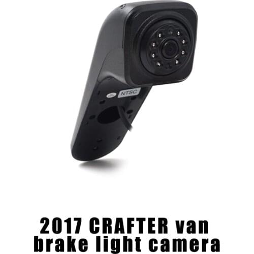 Car Reversing Rear view Brake Light Backup Camera For 2017 CRAFTER van camera with 7 inch rearview mirror monitor optional