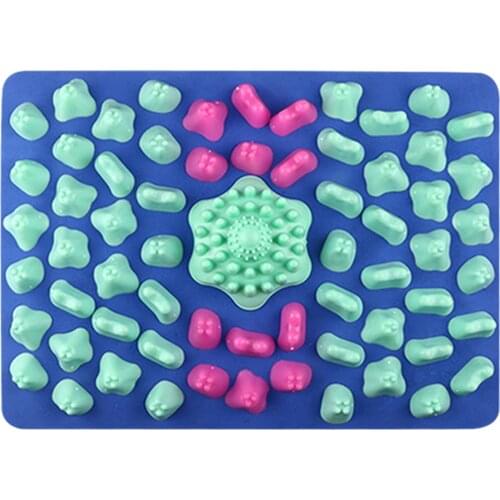 Hot Foot Massage Mat Acupressure Mat Foot Reflexology Walking Toe Plate Massage Pad Anti-Slip Pad Outdoor Game sy998