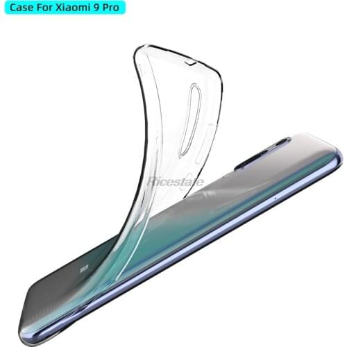 Clear Case for Xiaomi Mi 9 Mi9 Pro Transparent Soft TPU Shockproof Phone Case Xiaomi Mi9 Mi 9 Pro Protection Cover