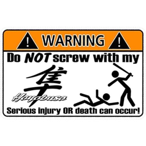 TRI Triathlon Bike Warning Sticker Decal Bicycle Attention Graphic Cycling Cycle Hayabusa Car Styling.13cm*8cm