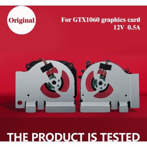New Original For Xiaomi Pro 15.6" GTX1060 EG75071S1 C010 C020 S9A 12V 0.5A Laptop Notebook CPU Cooling Fan Cooler Radiator