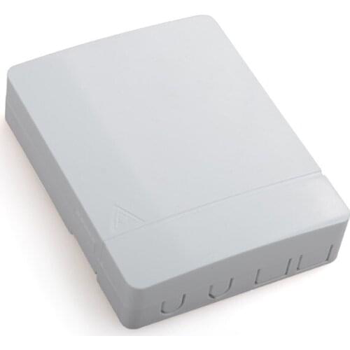 20pcs Fiber Optic Information box 2 core Optic Termintion Box 105*82*22mm FTTH fiber home box panel ABS plastic faceplate