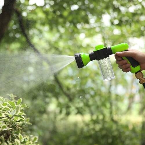 KKMOON Foam Sprayer Garden Water Hose Foam Nozzle Soap Dispenser-Gun for Car Washing Pets Shower Plants Watering
