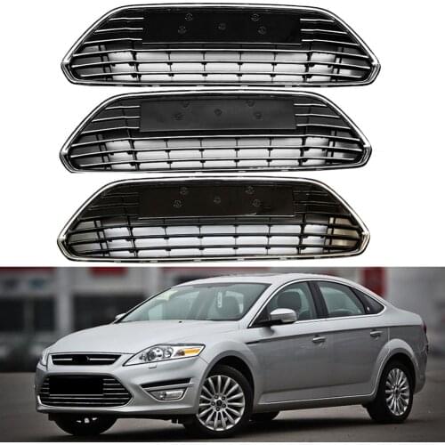 Car Front Center Grille Lower Grill Bumper Cover Fit For Ford Mondeo 2011 2012 2013 2014