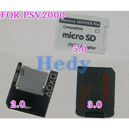 Version 3.0 5.0 Card For PSVita Game Card Adapter to Micro SD/TF SD2Vita Convertor Fast Loading for PS Vita PSV 1000 2000