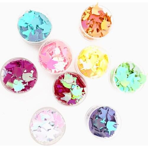 20g/Pack Iridescent Unicorn Confetti Green Pink Blue For Baby Shower Wedding Birthday Unicorn Mermaid Party Table Decoration