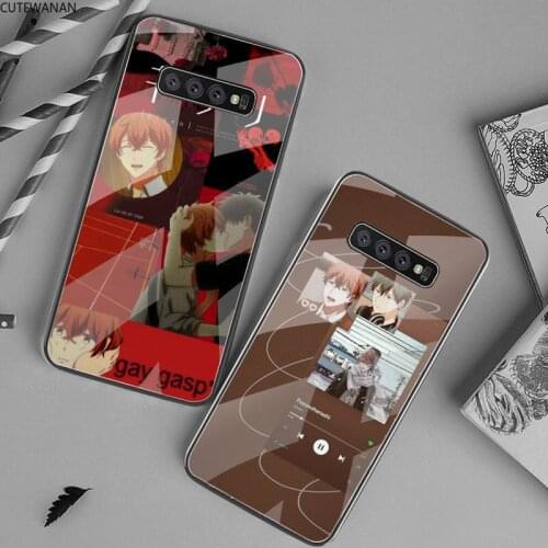 Japan Given Anime Fitted Music Gay Phone Case Tempered Glass For Samsung S20 Plus S7 S8 S9 S10 Plus Note 8 9 10 Plus