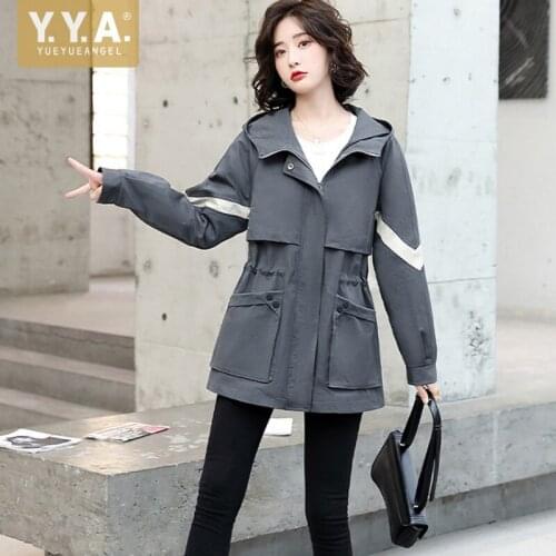 YueYueAngel Women's Trench Coats