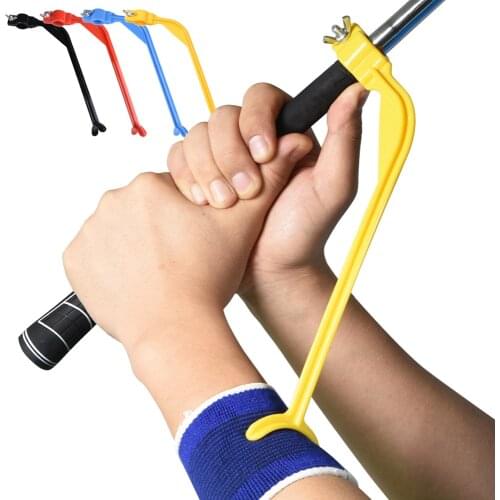 1pcs Golf Swing Trainer Beginner Gesture Alignment Practice Guide Golf Clubs Gesture Correct Wrist Training Aid Aids