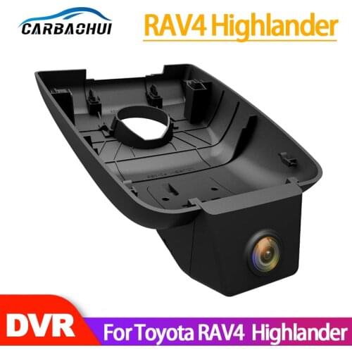 Car DVR Wifi Video Recorder Dash Cam Camera For Toyota RAV4 RAV 4 Highlander 2018 2019 high quality Night vision HD +Sony lens
