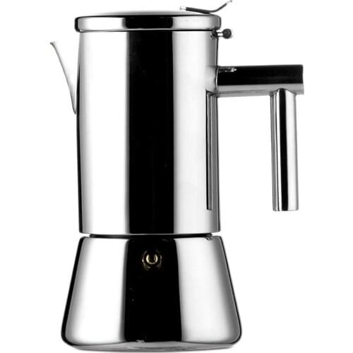 Coffee Brewer Kettle Portable Espresso 304 Stainless Steel Moka Pot Coffee Maker Kitchen Accessories