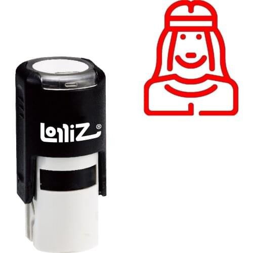 LolliZ Indian Self-Inking Rubber Stamp - Modern Symbol Series