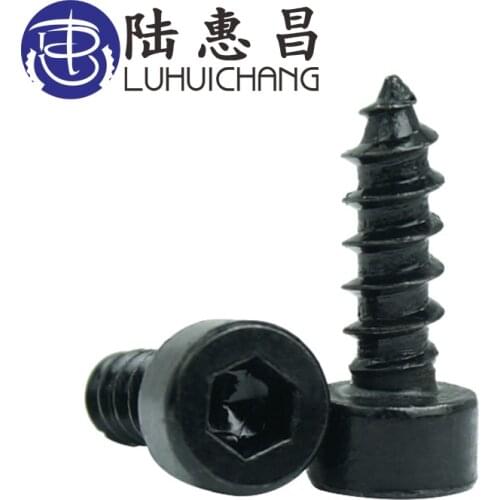Luchang M5 Carbon Steel With Black Hexagon Socket Cap Head self tapping screw Model Screw