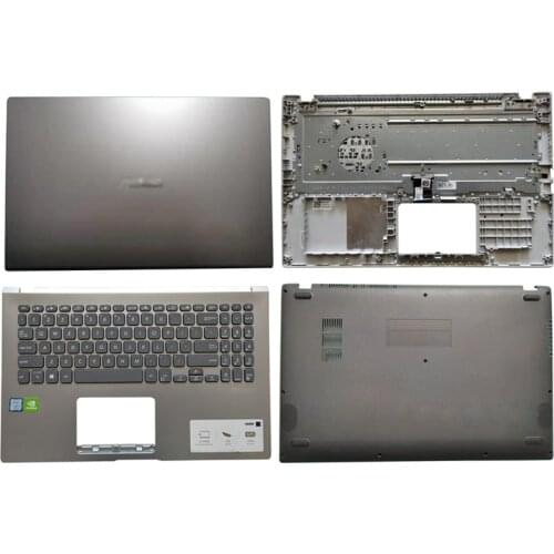 95% NEW For ASUS VIVOBOOK15 X509 X509FA X509FB X509FJ Laptop LCD Back Cover/Palmrest Upper Case/Bottom Case Silver Gray