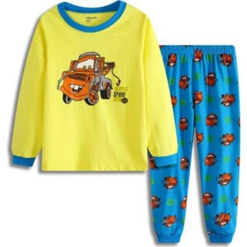 New Autumn Winter Boys Pijamas Set Childrens Sleepwear Clothing Suits Kids Pajamas Baby Cartoon Pyjamas Enfant Nightwear P46