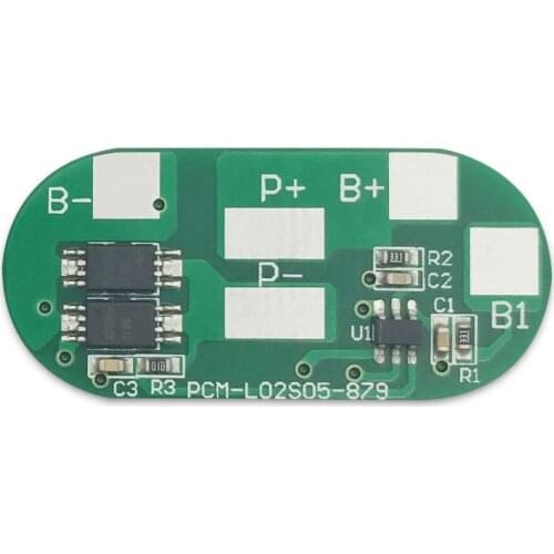 PCM-L02S06-879 (2S) Customized PCM BMS Protection Circuit Module for Li-ion Li-polymer Battery Pack