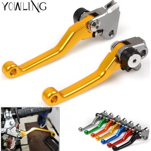 Pit bike CNC Pivot Brake Clutch Levers Handbrake handle FOR SUZUKI RM125 RM250 2004 2005 2006 2007 2008 dirtbike Brake Clutch