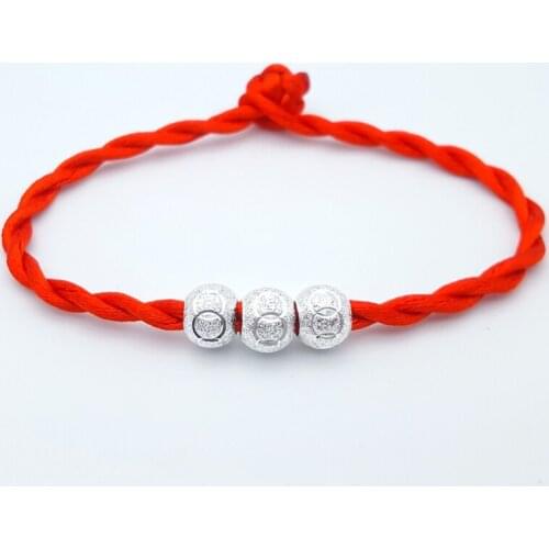 Sell High Quality Simple Gift Red Rope Jewelry Dragon Boat Festival Gift Accessories DIY Red Rope Lovers Bracelet
