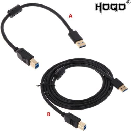 Supper Speed USB 3.0 Printer Cable USB 3.0 AM to BM Cable Extension Wire Cord Line For HP Printer Device Accessories
