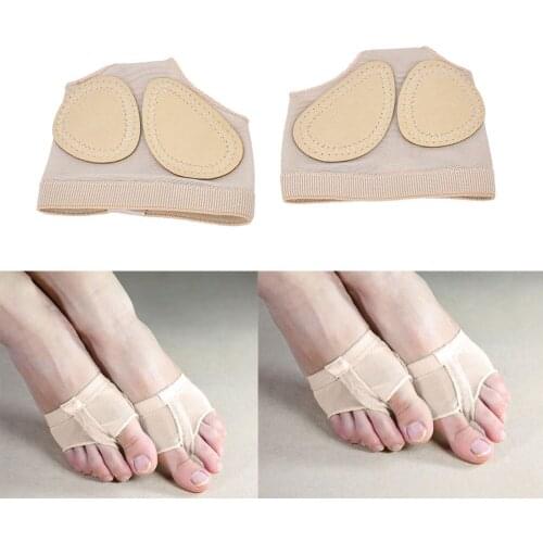 1Pair Footful Voet Thong Toe Ondergoed Ballet Dans Poten Middenvoet Voorvoet Half Lyrical Nieuwe Collectie Dance Paws Cover