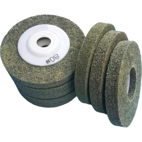 10 pieces/set 4" 4 inch 100mm fiber polishing wheel stone renovation marble granite Quartz stone artificial stone