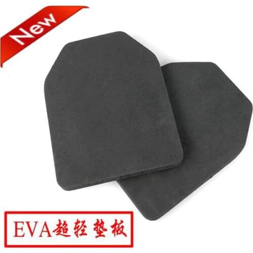 2pcs Airsoft Wargame Tactical Soldier Gear EVA Body Carrier Vests SAPI Shock Plate Dummy Foam Hunting Vest 2cm Armor Plates