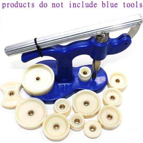 20Pcs Watch Back Press Fitting Dies Repair Kit Round Rectangular Drop Ship