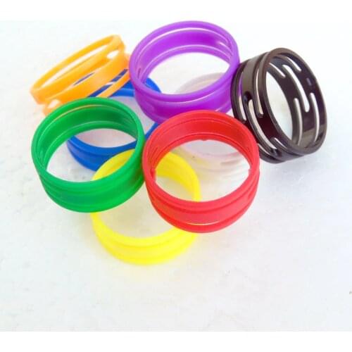 10pcs/lot xlr connector accessories with eight kinds of color ring without shell