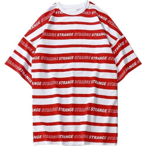 ASTFSC Mens Striped T-shirts