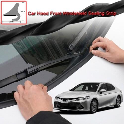 For Toyota Camry 2012-2020 DIY Car Seal Strip Windshied Spoiler Filler Protect Edge Weatherstrip Strips Sticker Auto Accessories