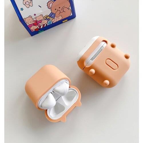 3D Cartoon Cute Earphone Case For AirPod 3 2 1 case Silicone Charging Headphones Case for airpods pro case Protective soft Box
