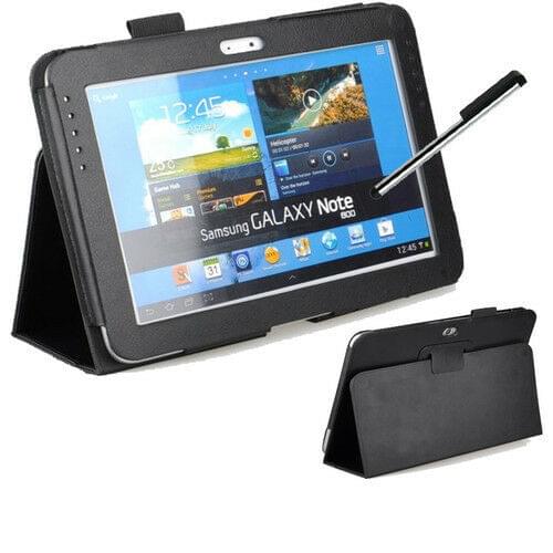 For Samsung Galaxy Note 10.1 2012 GT-N8000 N8010 N8020 Tablet Case Flip Case Cover PU Folio Stand cover PU Leather Case
