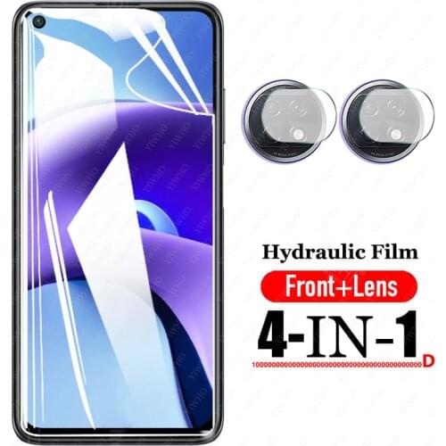 For Xiaomi Redmi Note 9T 5G Hydrogel Film Screen Protector Protective Glass Camera Lens Film on For Redmi Note 9t J22 6.53"