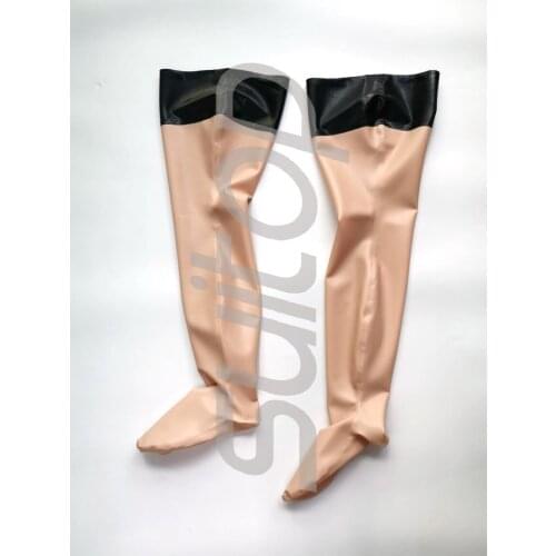 CATSUITOP LATEX STOCKING IN FLESH NEW ARRIVED