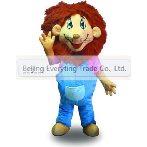 Hot selling Foam Adult cute lovely lion father mascot fancy dress costumes Halloween party costumes