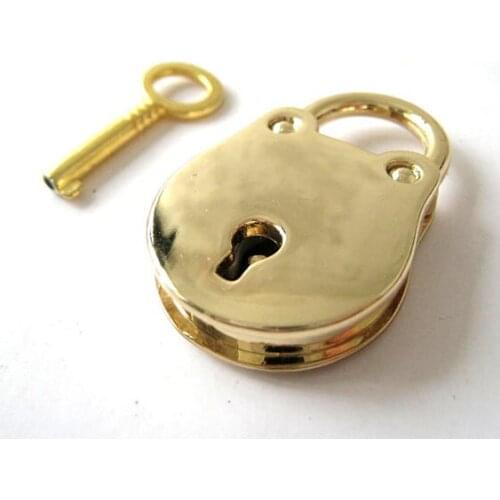 Gold Frog Shaped Lock Key Set for Hand Bag Clutch Backpack