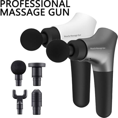 Professional Electric Muscle Massage Gun Deep Tissue Fascia Gun for Body Massage Handheld Fitness Pain Relief Relaxation