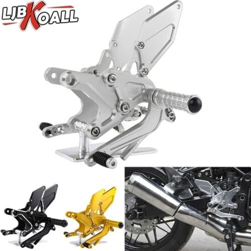 Z900 RS Footrest CNC Adjustable Rearset Rear Footpeg for Kawasaki Z900RS 2018 2019 2020 2021 Motorcycle Rear Set Foot Pegs Pedal