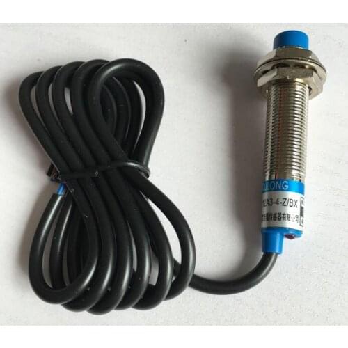 2pcs M12 4mm sensing Distance DC 6-36V NPN 3-wire NO LJ12A3-4-Z/BX cylinder inductive proximity sensor switch