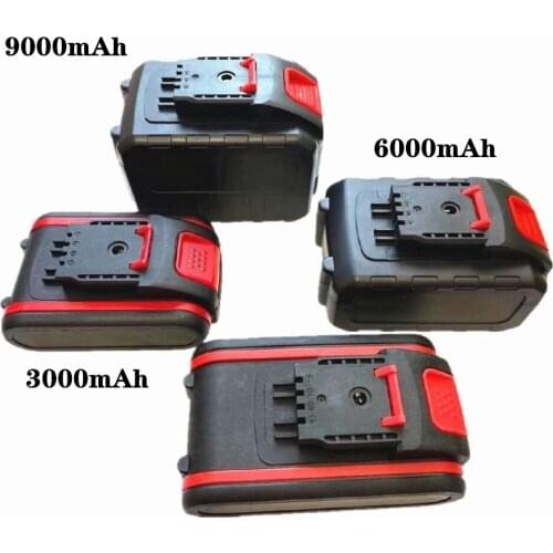 9000 mAh Large Capacity Lithium Battery Pack Lawn Mower Hand Electric Drill Electric Saw Supporting Battery Power Tool Battery