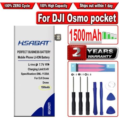 HSABAT 1500mAh Battery for DJI Osmo pocket