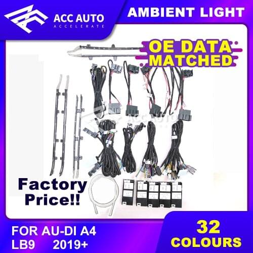 Car interior accessories atmosphere lamp LED Ambient Light For au-di A45 A6 Q3 Q5 Q7