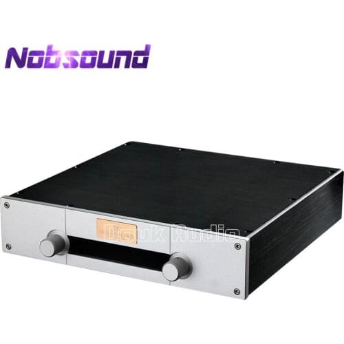 Preamplifier Chassis Aluminum Enclosure DIY Cabinet Silver Panel W320*H70*D300mm