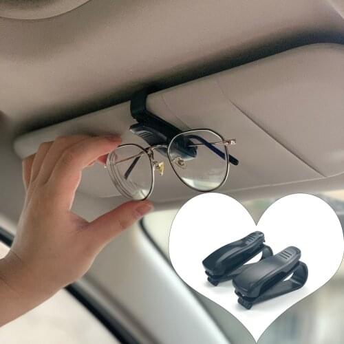 Car Glasses Clip For Citroen DS-series C-Quatre C-Triomphe Picasso C1 C2 C3 C4 C4L C5 Xsara Cactus Elysee