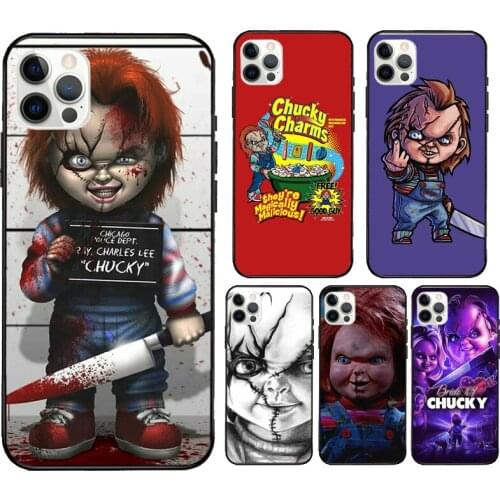 Chucky Doll Horror Movie Case For iPhone 12 mini 11 Pro Max X XR XS MAX SE 2020 5S 6S 7 8 Plus Back Cover Shell