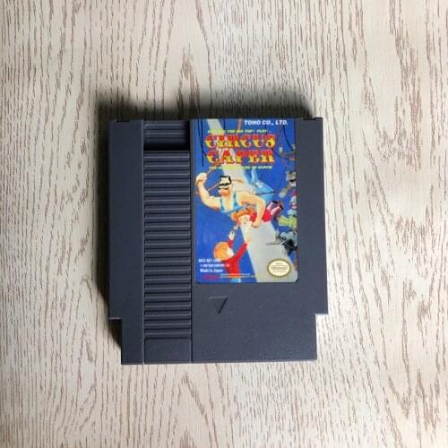 Circus Caper - 72 pins 8bit game cartridge