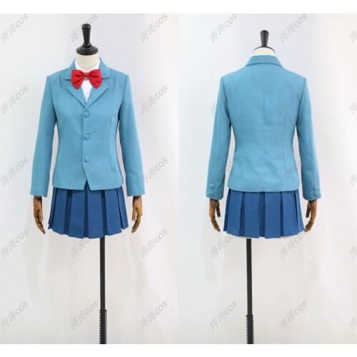 DuRaRaRa!! Sonohara Anri Dress Suit Cosplay Costumes Bule School Uniform For Women Halloween Party Clothes Custom-Make Any Size