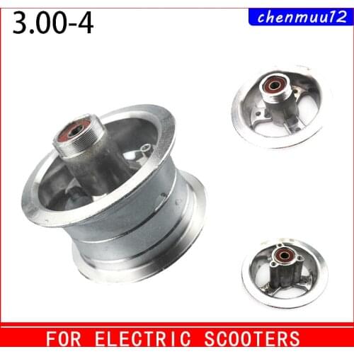 4 Inch Wheel Hub 3.00-4 4.10-4 Aluminum Alloy Wheel Rims for MIni Motorcycle Electric Scooter Gas Scooter ATV 3.50-4 9x3.50-4
