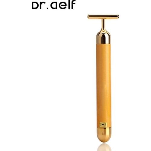 Dr.aelf Face beauty bar weight loss massage tool facial beauty roller vibration massage bar lifting firming skin wrinkle bar