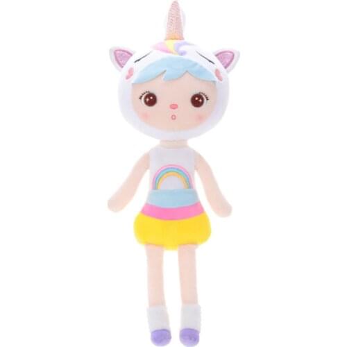 45cm Metoo Doll Soft Plush Toys Stuffed Animals Girls Baby Cute Cartoon Unicorn Panda Fox For Kids Boys Christmas Birthday Gifts